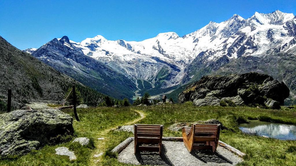 Haus Kandahar Saas-Fee Luaran gambar