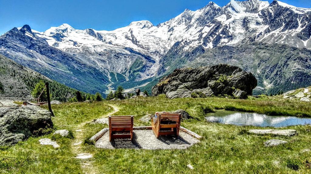 Haus Kandahar Saas-Fee Luaran gambar